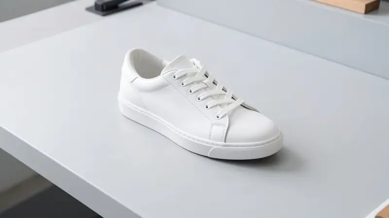 Sneaker after cleaning